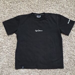 Black Kids T-Shirt Size 10 Cgs Jeans Short Sleeve